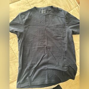 JCREW • MEDIUM • MENS • POCKET TEE • NAVY BLUE